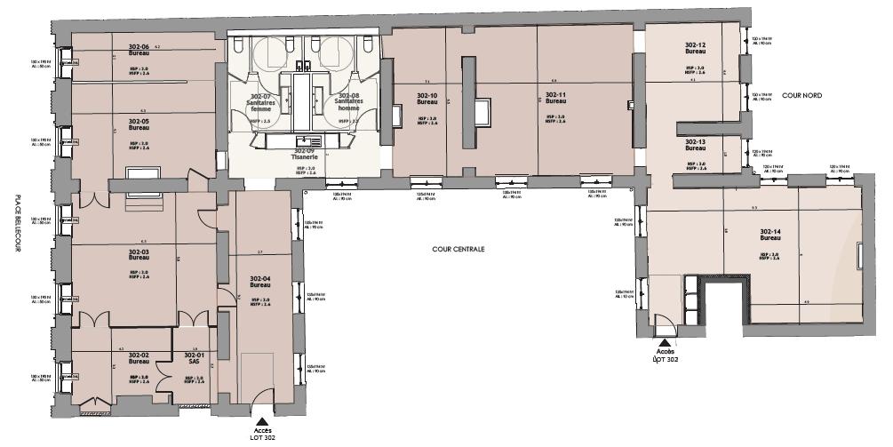 Bureau Lyon 2228m² Vente bureau Lyon Rhône OVBUR2317583 19